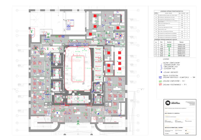 BS Andrespol — plan lub schemat instalacji 1 z 4